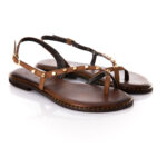 Women's Leather Sandals Caryatis #621666