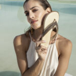Women's Leather Sandals Caryatis #60116 YIANNA